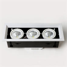 30W 1900lm-2100lm led grille light size 362*150*125mm hole size 365*130mm led bean light